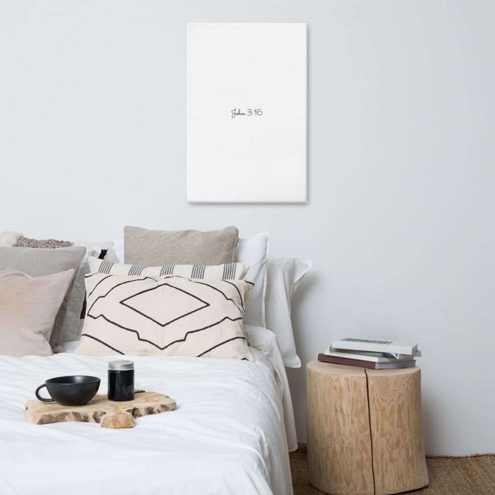 Customizeable Bible Verse Minimal Canvas